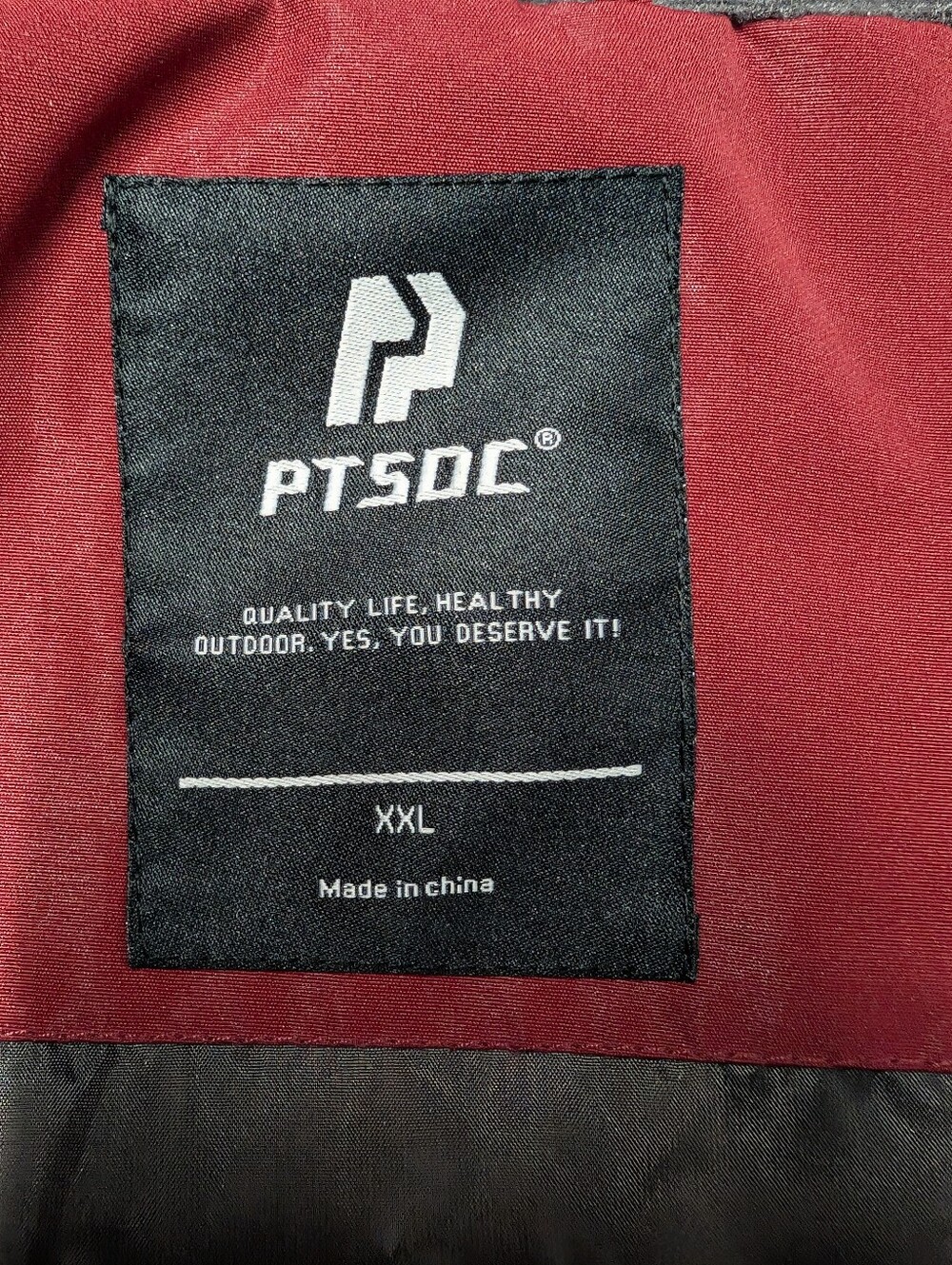 PTSOC Women's Size XXL Burgundy 3-in-1 Jacket Removable Puffy Jacket Liner - Picture 12 of 14